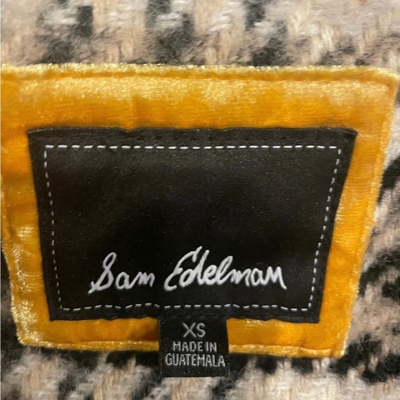 SAM EDELMAN Plaid Hooded Duffle Coat NWOT - Picture 6 of 10